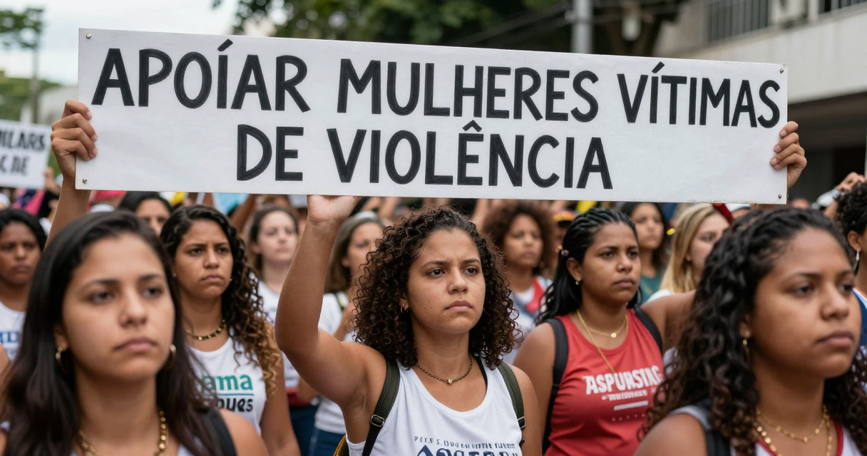 Apoio a mulheres vítimas de violência