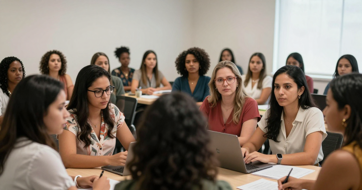 Direitos femininos em comunidades rurais — Promovendo a Participação Política